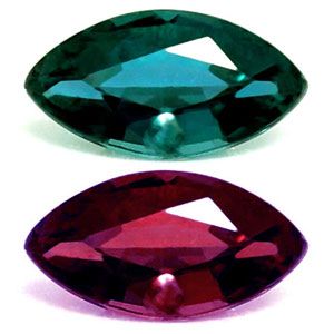 ALEXANDRITE FACETED 0.12ct GREEN Blue Green to Intense Purple EC BRAZIL NONE