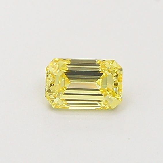 0.3 CT Fancy Intense Yellow EMERALD