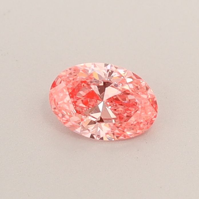 0.3 CT Fancy Vivid Pink OVAL
