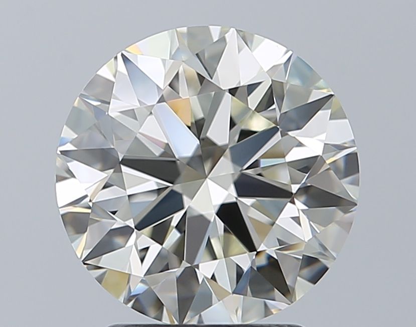 ROUND 2.5 Ct  J VVS2 EX EX NON