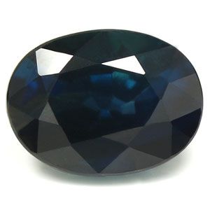 Szafir 2,13 ct, niebieski, szlif owalny