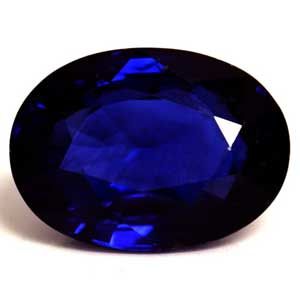 Szafir 1,97 ct, niebieski, szlif owalny