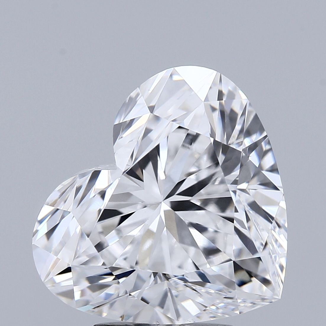 5.03 carat d VS1 EX Cut IGI heart diamond