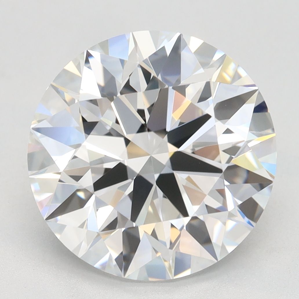 Diamant Rond 4.06 ct - Couleur D - Pureté VVS1