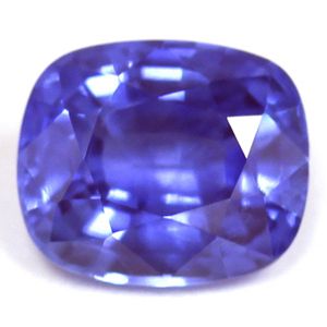 Szafir 1,32 ct, niebieski, szlif cushion