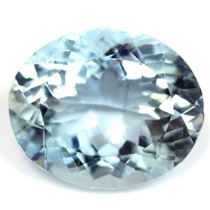 Akwamaryn 5,47 ct, niebieski, szlif owalny