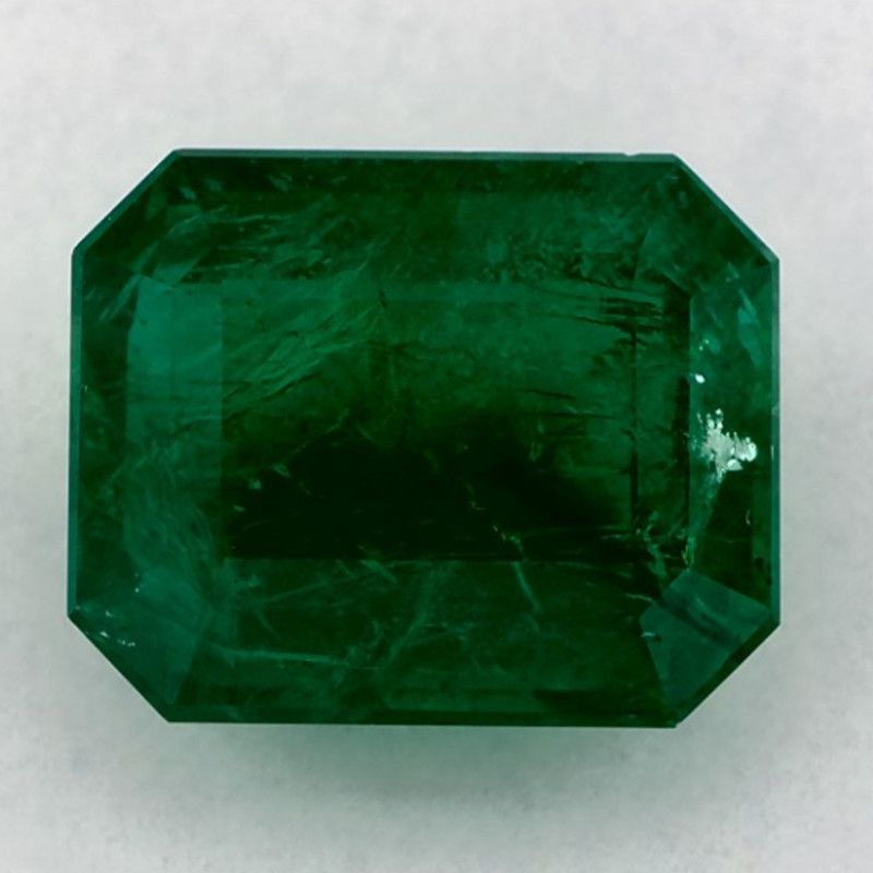 Szmaragd 4,89 ct, zielony, szlif ośmiokątny