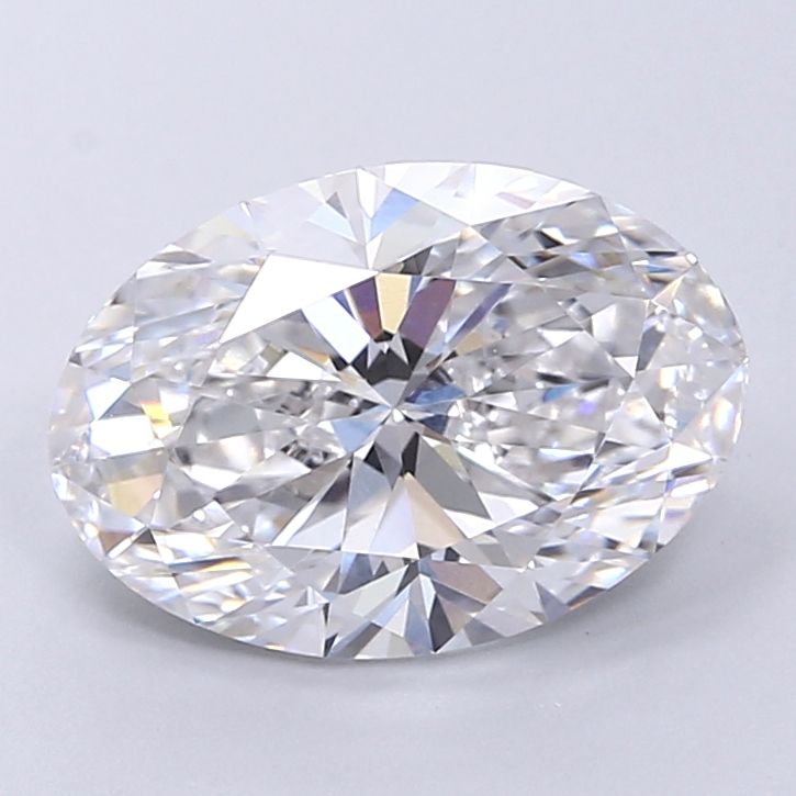 Diamant Ovale 3.51 ct - Couleur E - Pureté VVS2