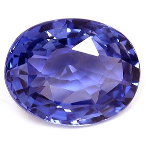 Szafir 1,39 ct, niebieski, szlif owalny
