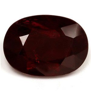 RUBY FACETED 2.57ct RED Deep Red SI REST_OF_AFRICA HEATED