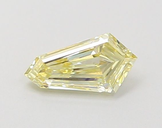 0.23 CT Fancy Vivid Yellow SHIELD