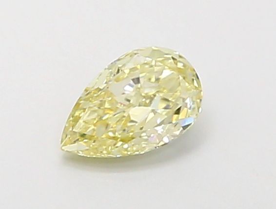 0.38 CT Fancy Yellow PEAR