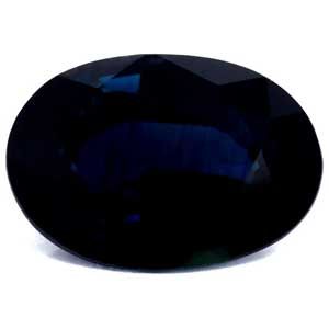 SAPPHIRE FACETED 0.78ct BLUE Deep Blue EC MADAGASCAR NONE