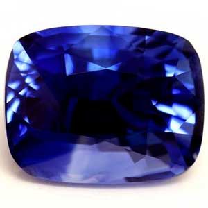 SAPPHIRE FACETED 1.48ct BLUE Intense Blue SI SRILANKA HEATED