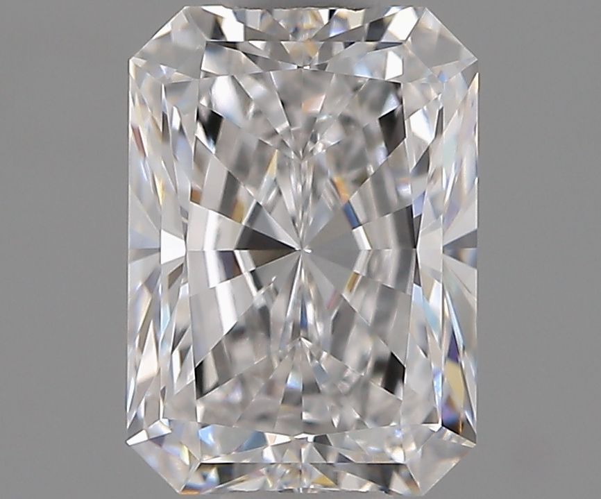 1.51 carat e IF EX Cut IGI radiant diamond