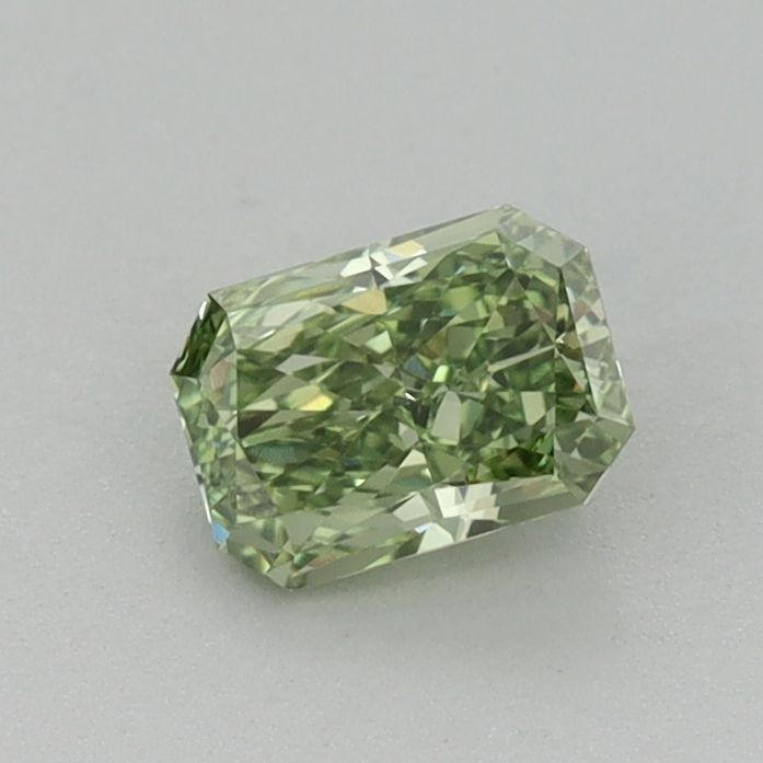 0.57 CT Fancy Vivid Green RADIANT