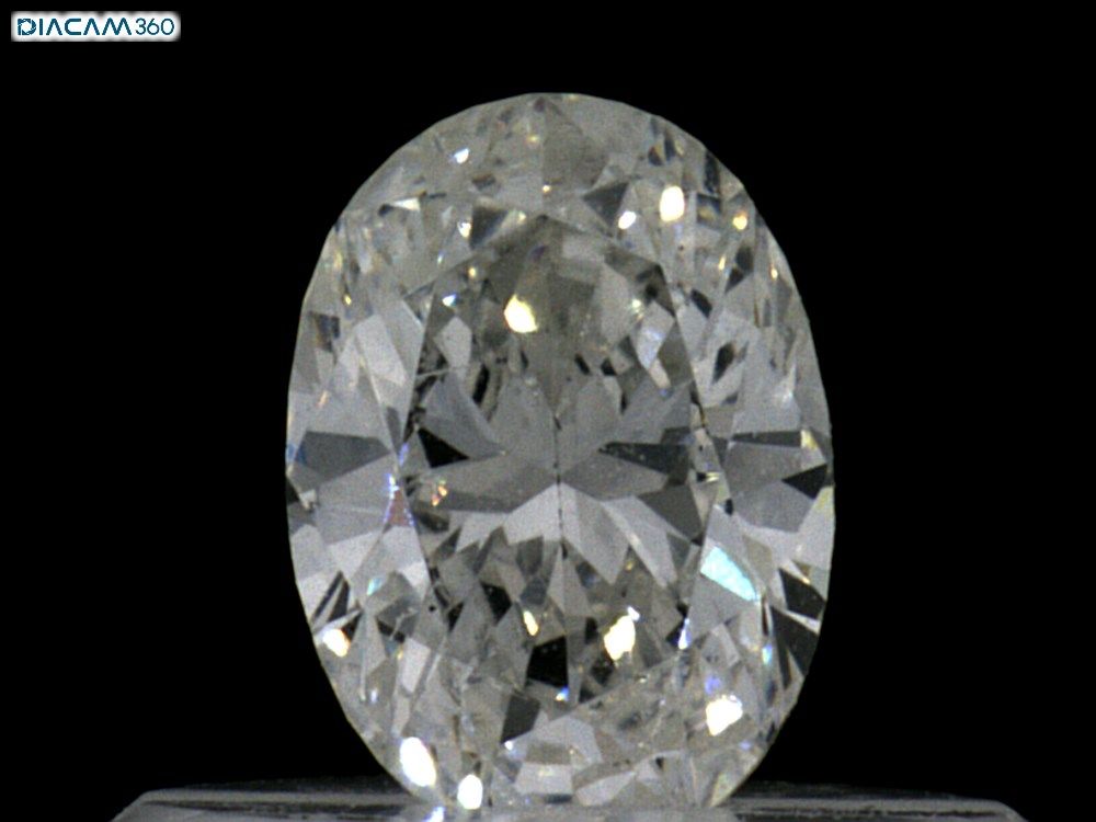 Prírodný diamant oval, SI1,...