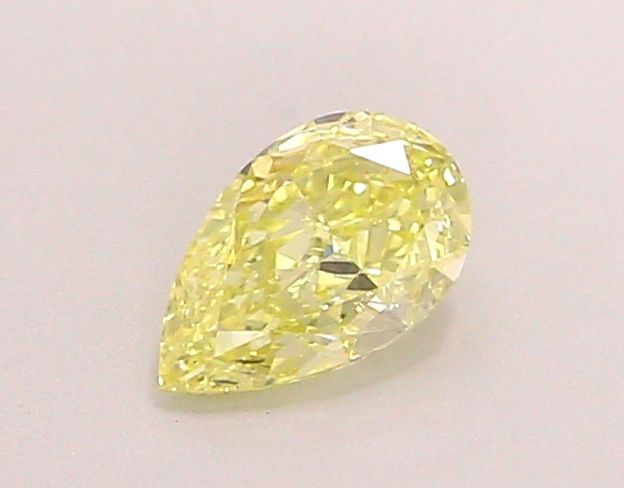 0.44 CT Fancy Intense Yellow PEAR