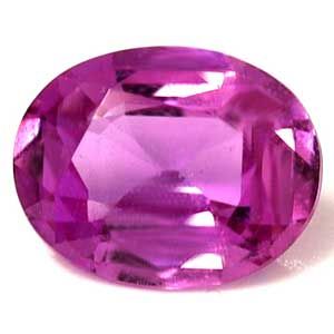 Szafir 2,14 ct, różowy, szlif owalny