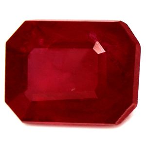 RUBY FACETED 1.15ct RED Medium Red MI REST_OF_AFRICA HEATED