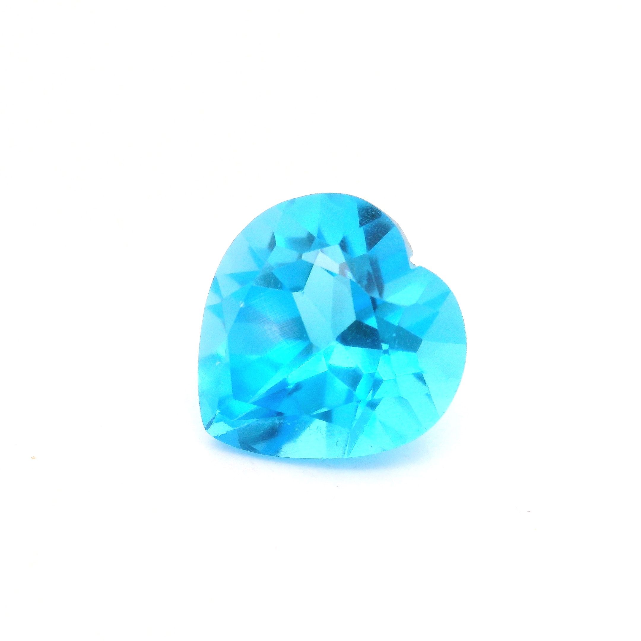 7.28 ct Heart topaz