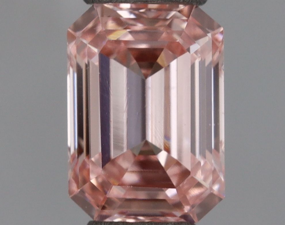 0.51 CT Fancy Intense Pink EMERALD