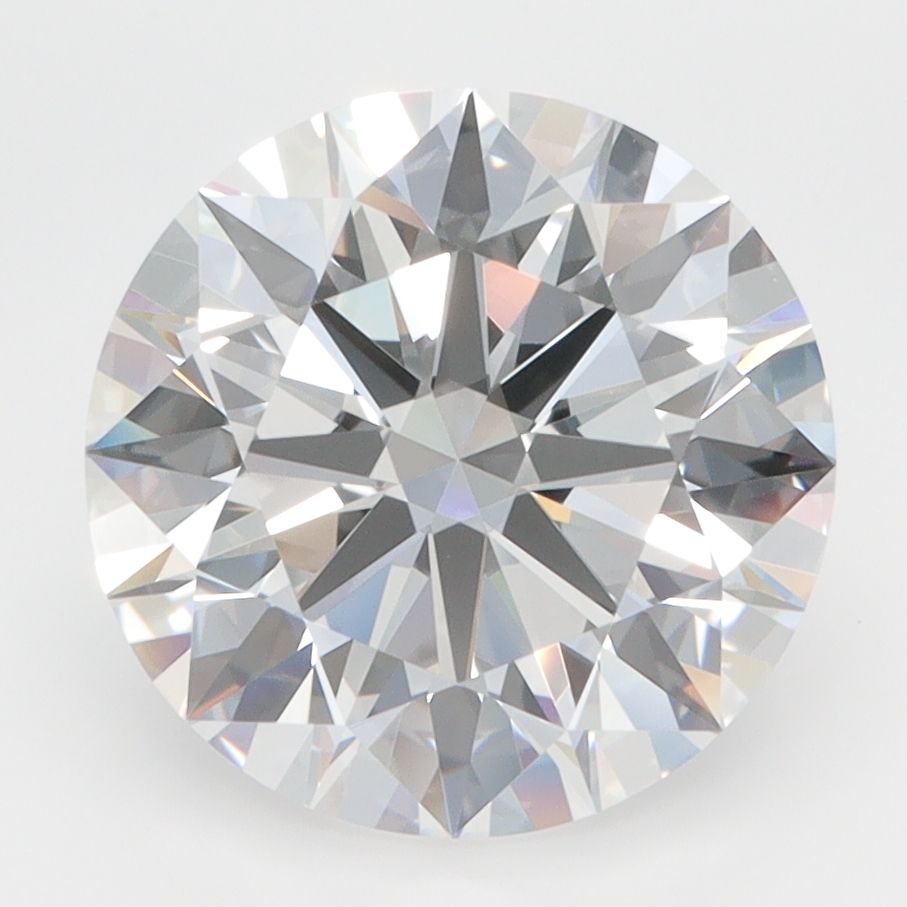 Diamant Rond 4.11 ct - Couleur D - Pureté VVS1