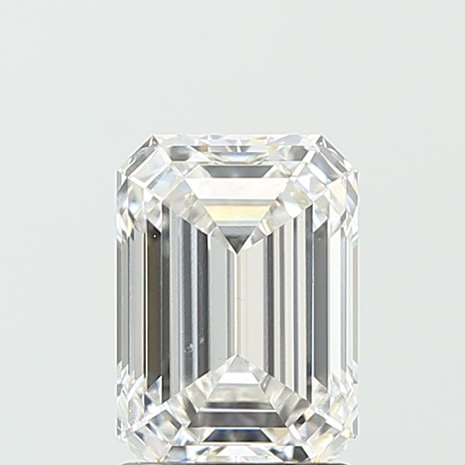 Diamant Émeraude 2.09 ct - Couleur F - Pureté VVS2