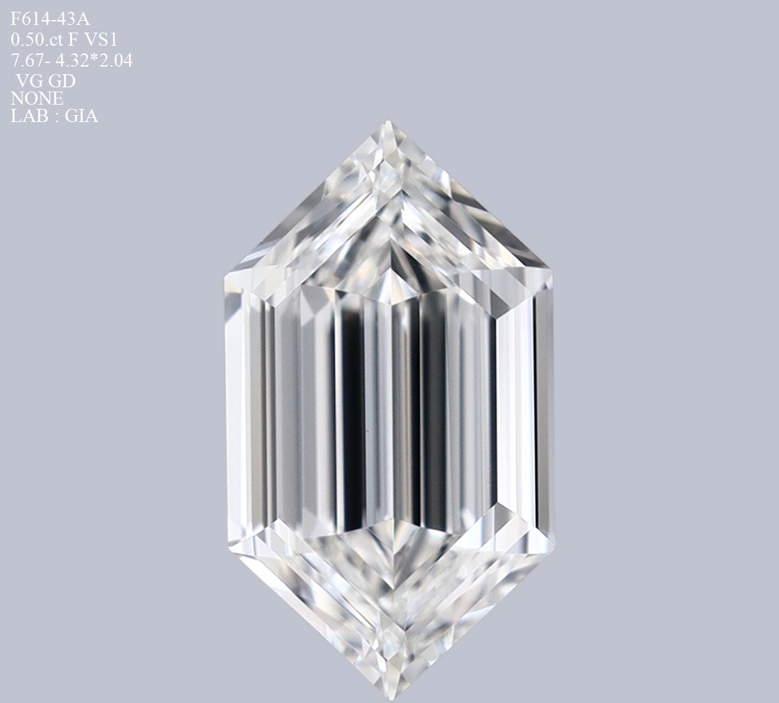 Prírodný diamant hexagonal,...