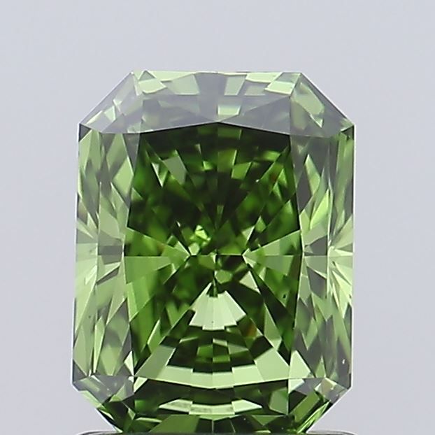 1.07 CT Fancy Vivid Green RADIANT