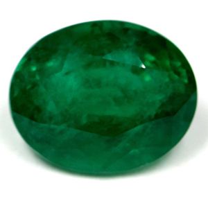 Szmaragd 4,35 ct, zielony, szlif owalny