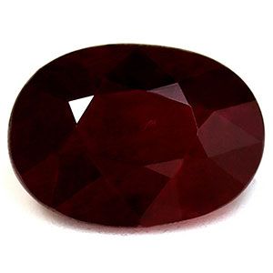 RUBY FACETED 1.66ct RED Pigeon Blood Red SI REST_OF_AFRICA HEATED