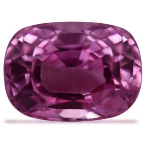 Szafir 1,07 ct, różowy, szlif cushion