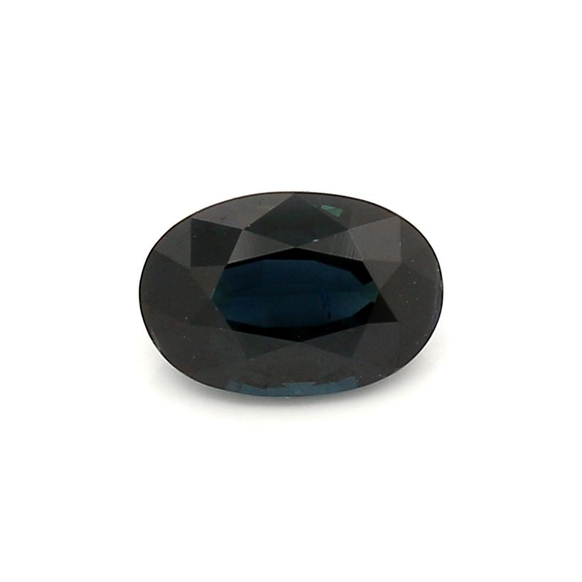 SAPPHIRE FACETED 1.14ct BLUE BLUE EC AUSTRALIA HEATED