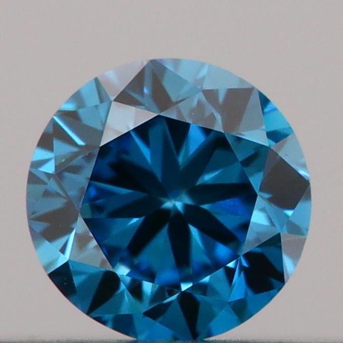 0.19 CT Fancy Vivid Blue ROUND