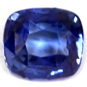 Szafir 1,19 ct, niebieski, szlif cushion
