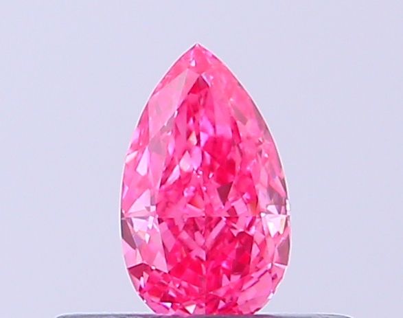 0.24 CT Fancy Vivid Pink PEAR