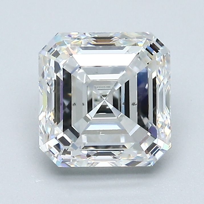 Prírodný diamant asscher, VS2, H,... Prírodný diamant asscher, VS2, H,...