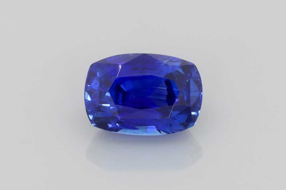 Szafir 1,48 ct, niebieski, szlif cushion