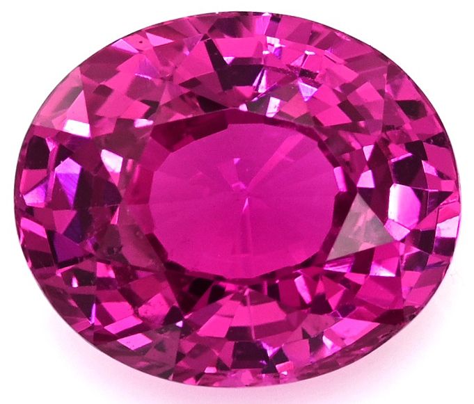 SAPPHIRE FACETED 6.0ct PINK Pink EC MADAGASCAR HEATED