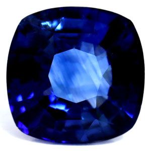 SAPPHIRE FACETED 1.12ct BLUE Intense Blue EC SRILANKA HEATED