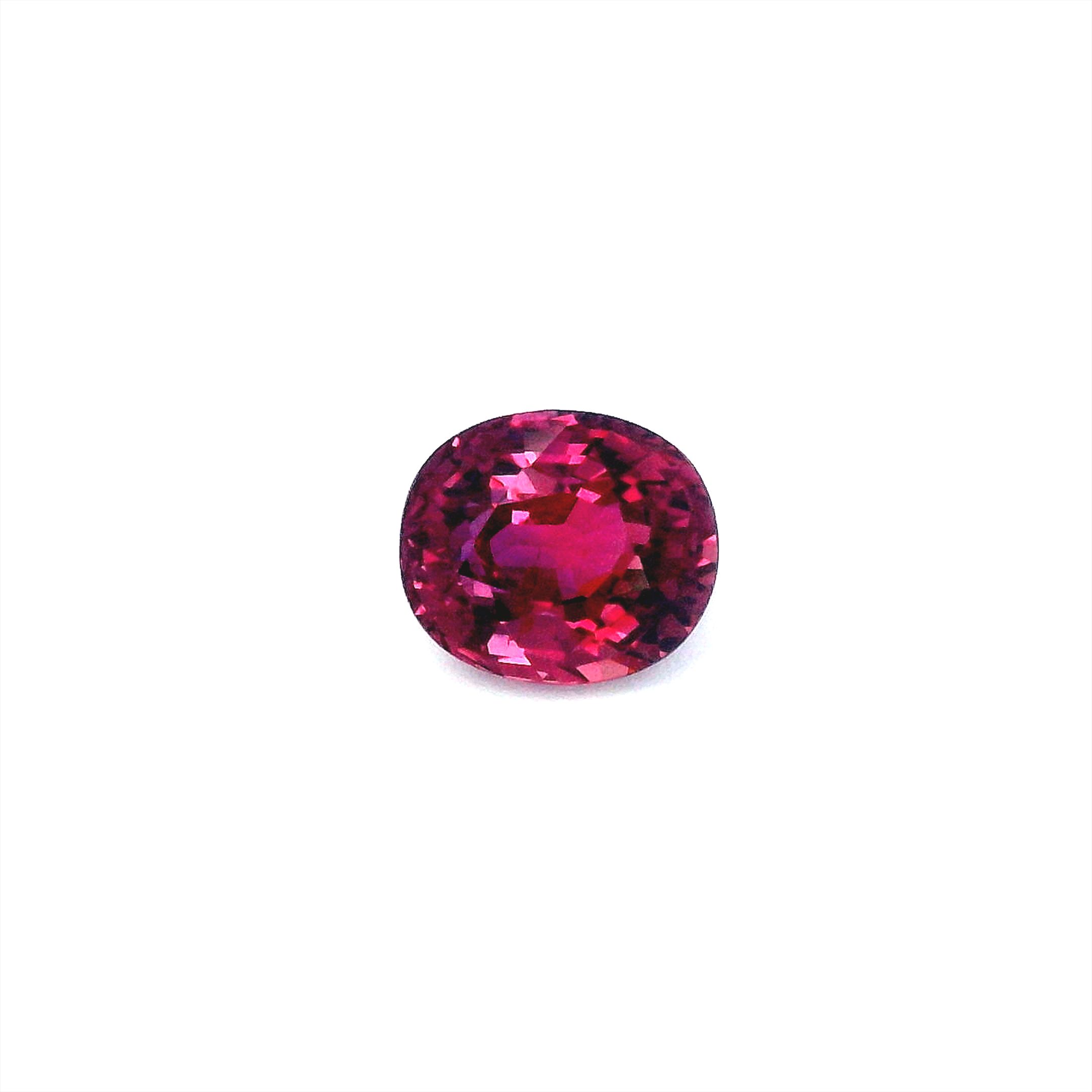 1.39 ct Oval ruby