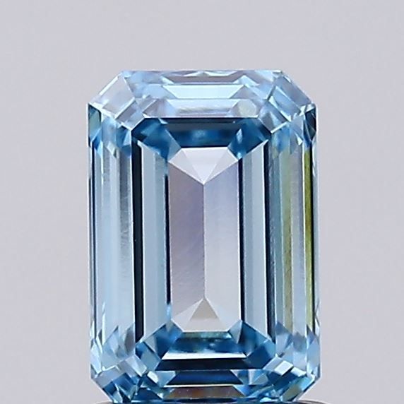 1.08 CT Fancy Vivid Blue EMERALD