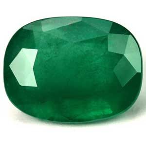 Szmaragd 4,17 ct, zielony, szlif cushion