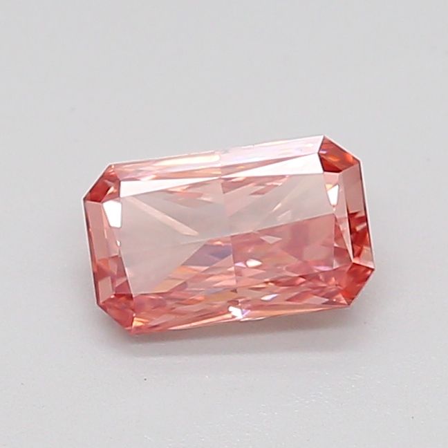 0.74 CT Fancy Intense Brownish Pink RADIANT