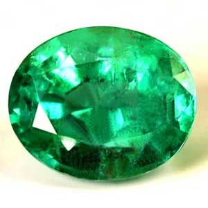 Szmaragd 1,41 ct, zielony, szlif owalny