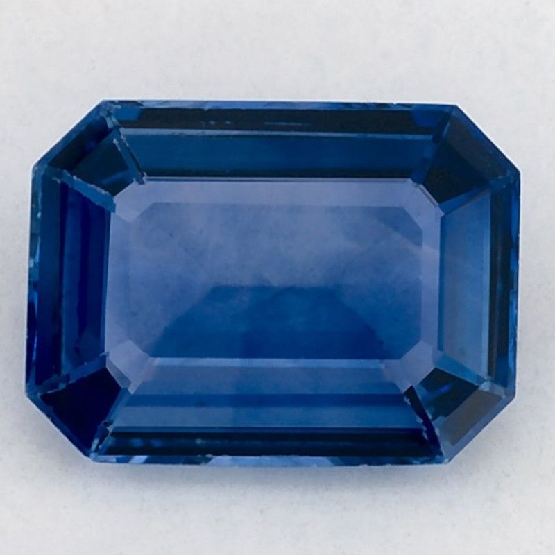 Szafir 1,42 ct, niebieski, szlif ośmiokątny