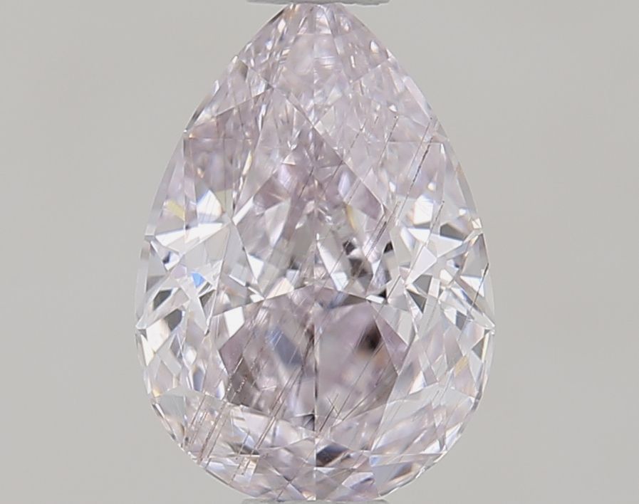 0.71-carat pear diamond with null color, null cut, and I1 clarity.
