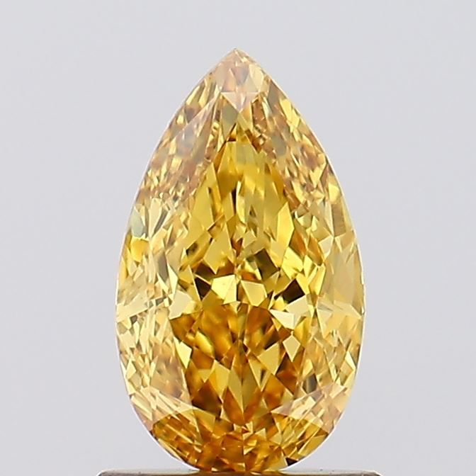 1.04 CT Fancy Vivid Yellow PEAR