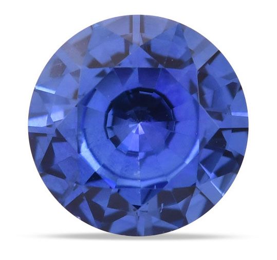 SAPPHIRE FACETED 1.35ct BLUE Blue EC SRILANKA HEATED